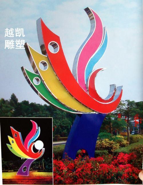 凤凰雕塑工厂 抽象凤凰雕塑公司